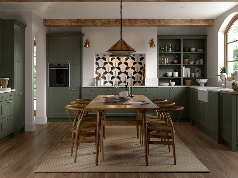 Green The Perfect Kitchen Colour