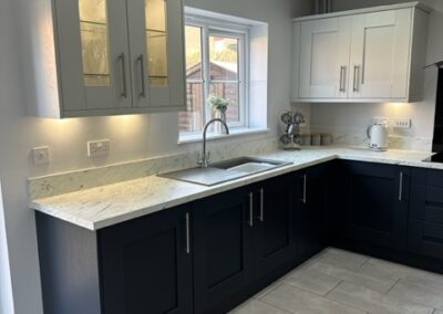 Two Tone Shaker Kitchen